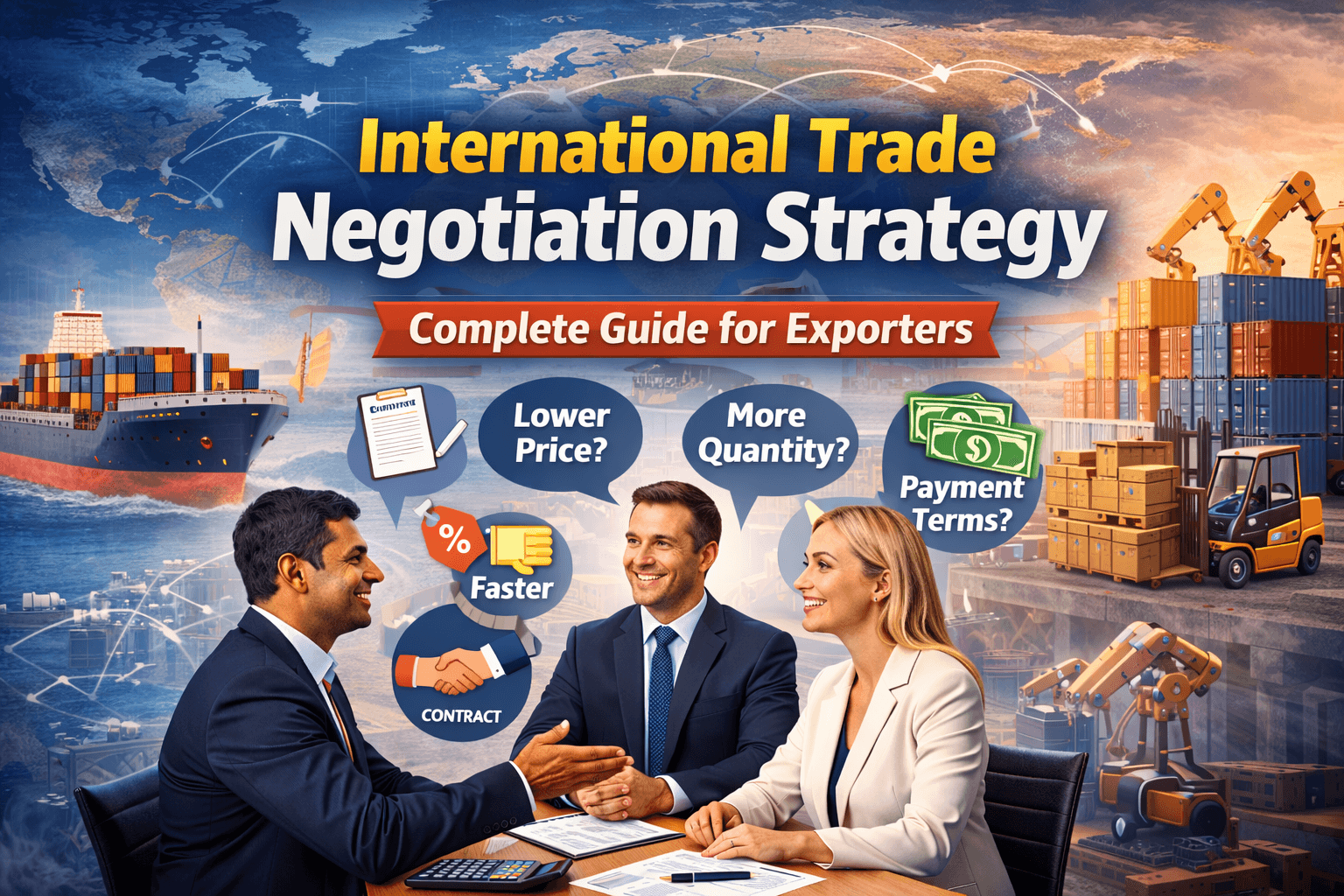 International Trade Negotiation Strategy – Complete Guide for Exporters