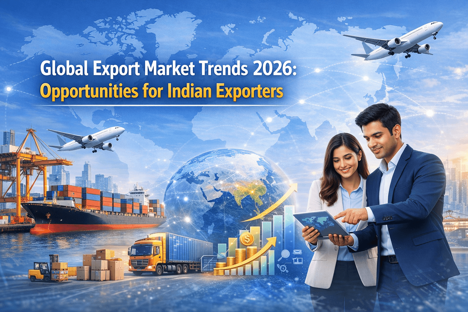 Global export market trends 2026 for Indian exporters